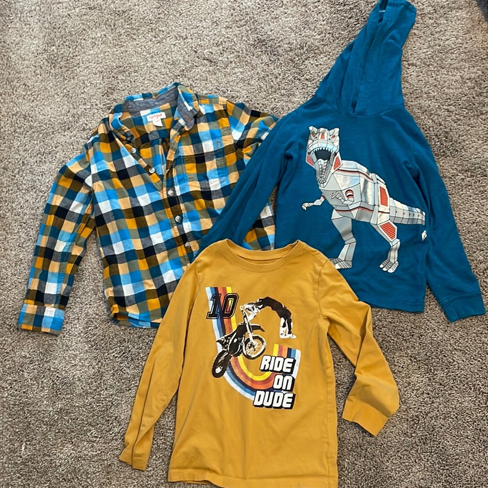 Boys long sleeve shirt lot